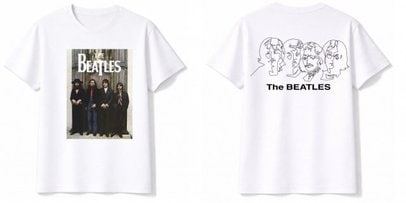 ビートルズ アルバム 50周年記念 tシャツ フルコンプリート XL 郵便局公式 ザ・ビートルズ来日60周年記念Tシャツ発売へ ファッションとしても