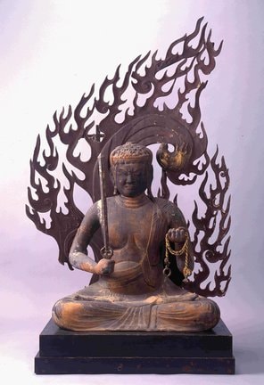 重要文化財「木造不動明王座像」