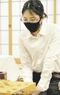 将棋の女流タイトル獲得数を通算43期とした里見香奈女流名人＝７日、千葉県野田市（日本将棋連盟提供）