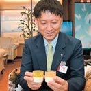 
          
食品の自社開発、製造プロジェクトを進めるＪＵ米子高島屋の奥田和明課長＝米子市角盤町１丁目、同店
        