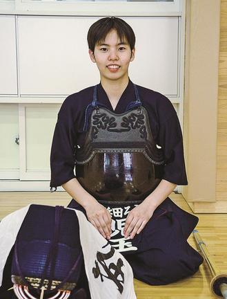 児玉湖春さん＝浜田市黒川町、浜田高校
