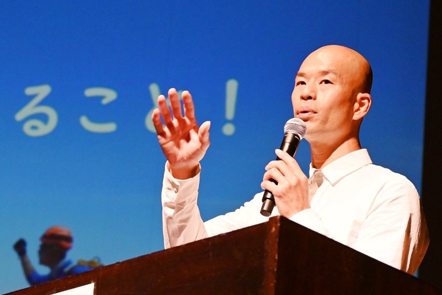 山で学んだ「挑戦」 アドベンチャーレーサー 田中陽希さん語る 雲南