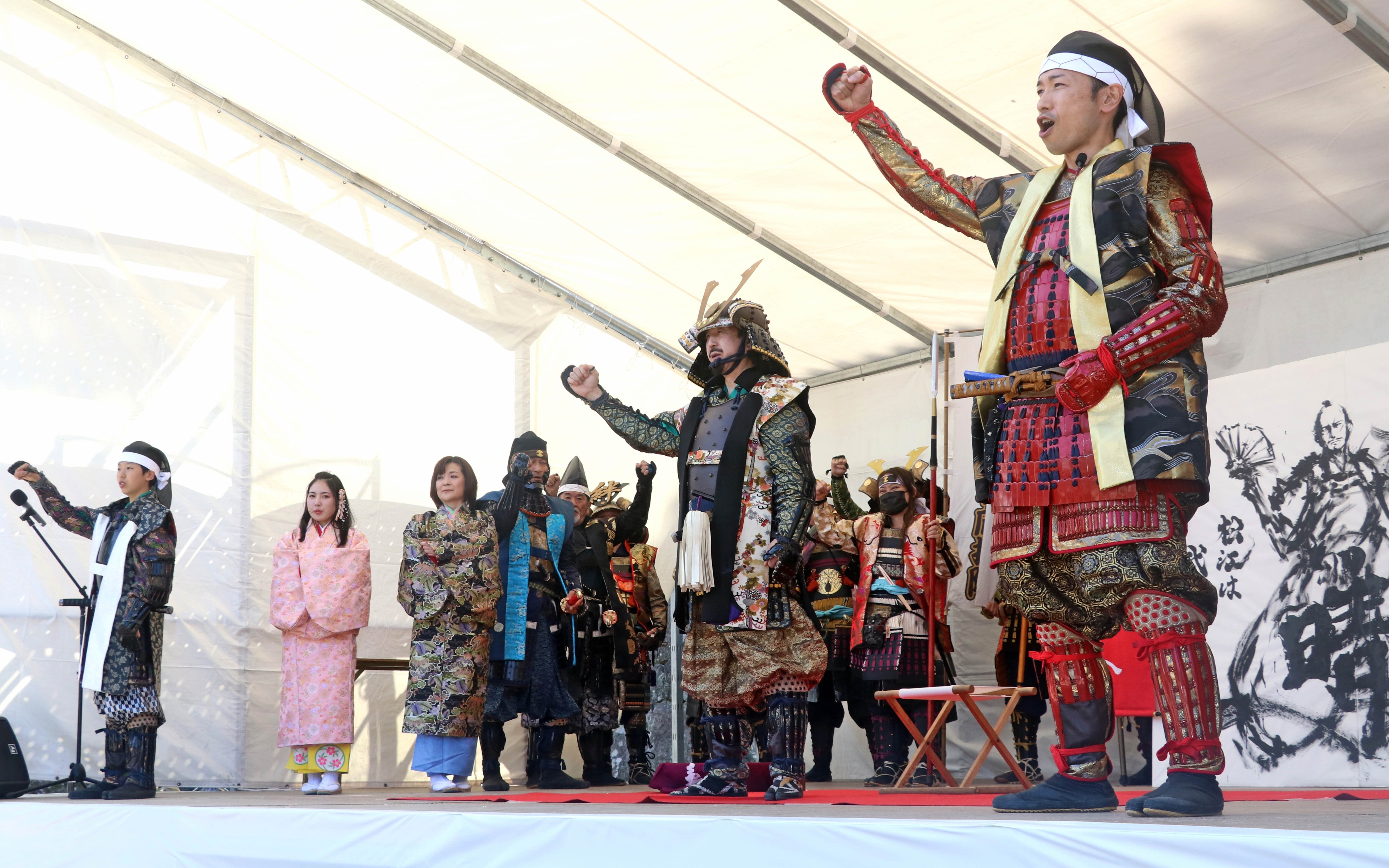 写真特集】4年ぶり「時代絵巻」 武者行列に城下町華やぐ （Sデジ