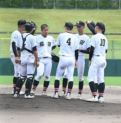 明誠－益田＝２０２３年７月１４日、松江市営野球場