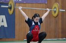 女子６４キロ級で優勝した高崎陽（出雲農林）