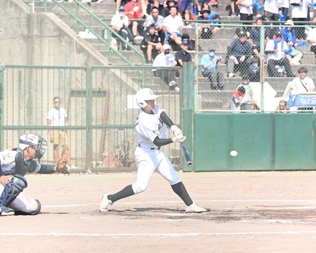 松江西－松江工業＝２０２３年７月２２日、松江市営野球場
