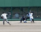 （８）立正大淞南－益田東＝２０２３年７月２６日、県立浜山公園野球場