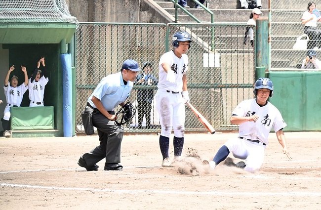 （９）平田－飯南＝２０２３年７月１６日、松江市営野球場