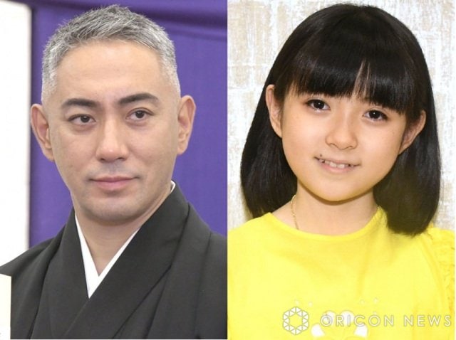 （左から）市川團十郎白猿、堀越麗禾（C）ORICON NewS inc.