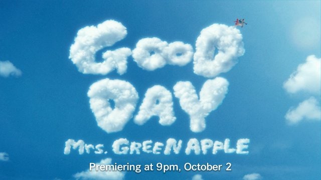 Mrs. GREEN APPLE「GOOD DAY」サムネイル