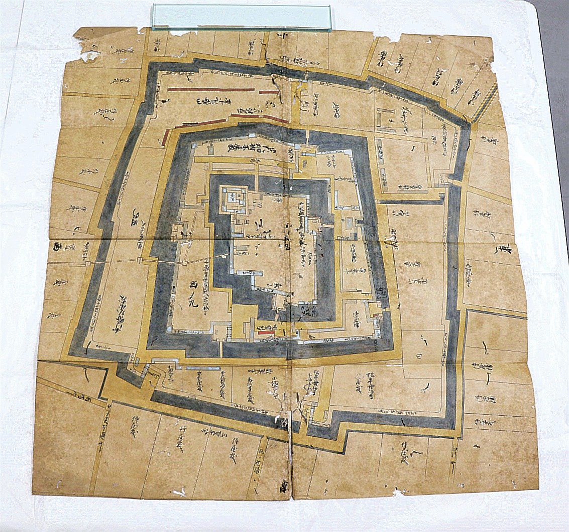 家康の駿府城、絵図公開 防衛力優れた「前線基地」 | 山陰中央新報デジタル