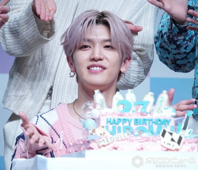 バースデーサプライズに大喜びしたINI・高塚大夢 (C)ORICON NewS inc.