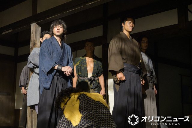 ドラマ『ちるらん 新撰組鎮魂歌』より（C）橋本エイジ・梅村真也／コアミックス（C）THE SEVEN