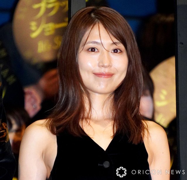 映画『ブラック・ショーマン』初日舞台あいさつに登壇した有村架純 （C）ORICON NewS inc.