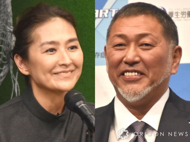 （左から）亜希、清原和博氏　（C）ORICON NewS inc.