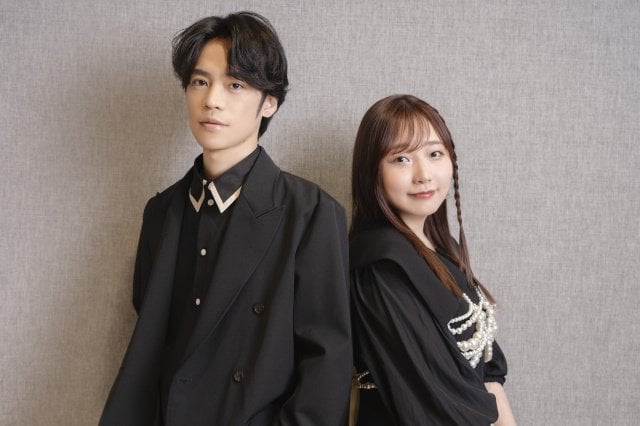 (左から)小野賢章、宮本侑芽 撮影:上野留加 (C)ORICON NewS inc.