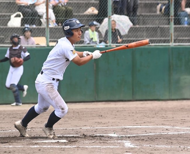 （４）平田－飯南＝２０２３年７月１６日、松江市営野球場