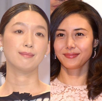 （左から）江口のりこ、松嶋菜々子 （C）ORICON NewS inc.