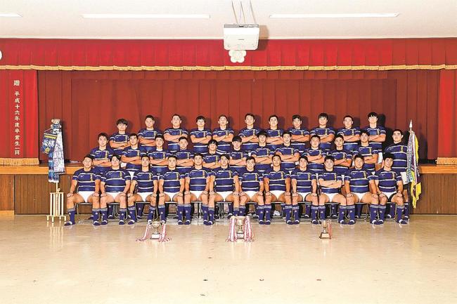 石見智翠館の選手たち