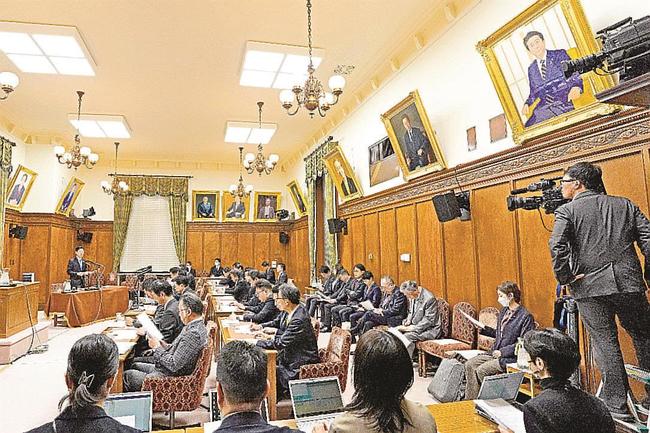 自民党派閥の政治資金パーティー裏金事件を受けた衆院政治倫理審査会＝３月１日