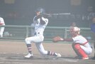 広瀬－大田一＝２０２３年７月２４日、浜田市野球場