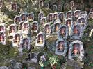 瀧光寺の不動明王像＝大田市温泉津町湯里