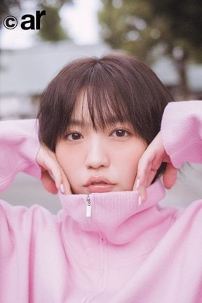 『ar』1月号に登場する大原優乃