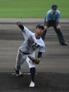江津工業ー益田東＝２０２３年７月１４日、県立浜山公園野球場