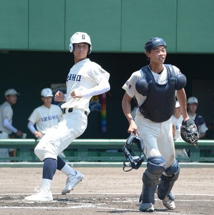 （２）浜田商業－出雲＝２０２３年７月１６日、県立浜山公園野球場