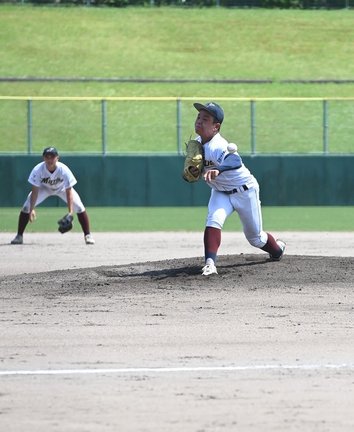 松江西－松江工業＝２０２３年７月２２日、松江市営野球場