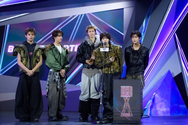 『2025 MAMA AWARDS』「BEAT NEW ARTIST」を受賞したCORTIS（C）CJ ENM