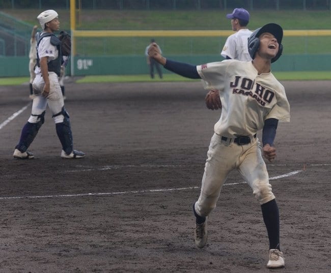 情報科学－邇摩＝２０２３年７月１５日、県立浜山公園野球場