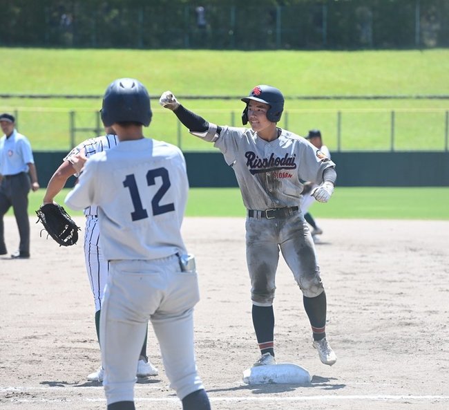 立正大淞南－開星＝２０２３年７月２２日、松江市営野球場