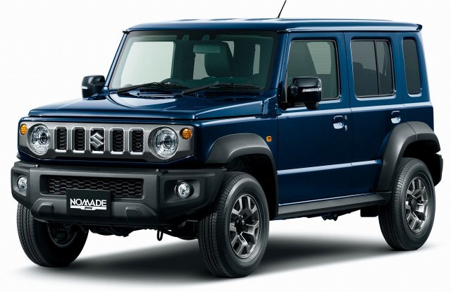 『ジムニー ノマド』セレスティアルブルーパールメタリック