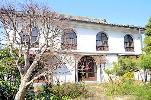 田野俊貞が開業した旧田野医院。現在は松江市が建物を所有し、市有形文化財に指定されている＝松江市苧町