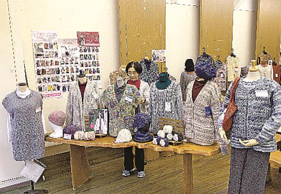 秋冬糸手編み作品展