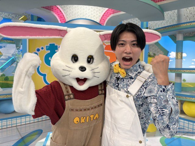 『おはよう朝日です』新エンディングコーナー「おきトレ」開始　永田海渡（右）が登場（C）ABCテレビ