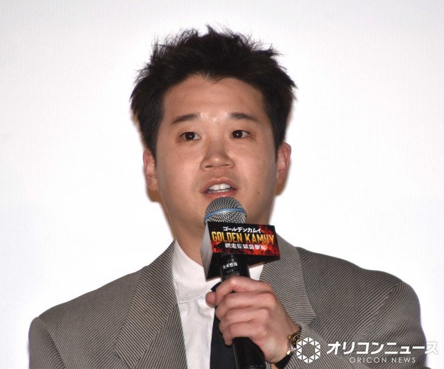 映画『ゴールデンカムイ 網走監獄襲撃編』公開記念舞台あいさつに登壇した矢本悠馬 (C)ORICON NewS inc.