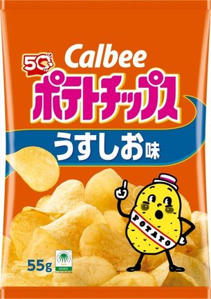 『ポテトチップス うすしお味』