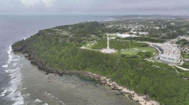 沖縄戦の戦没者を慰霊する平和祈念公園＝沖縄県糸満市摩文仁