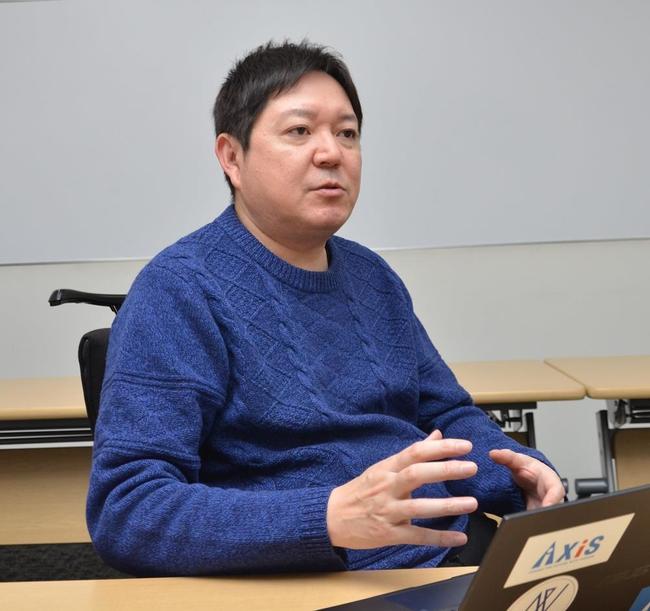 アクシスの坂本哲代表取締役