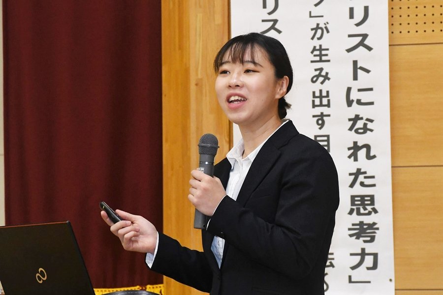 入江聖奈さん講演 「ボクシングの才能ない」世界一達成への最短距離とは？ネガティブ思考にも言及 鳥取・江府 山陰中央新報デジタル