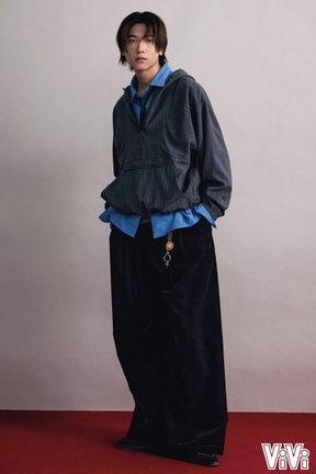 ViVi国宝級イケメンランキング2025年下半期NOW部門にランクインした庄司浩平(C)講談社 ViVi2026年2・3月合併号