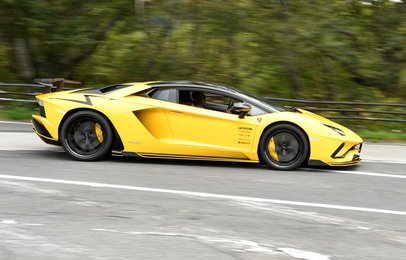 写真特集】スーパーカーが集結、大山ドリームカーフェスタ | 山陰中央