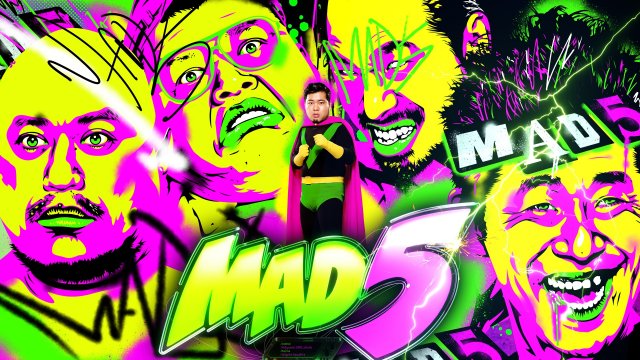 新番組『MAD5(マッドファイブ)』(C)AbemaTV,Inc.