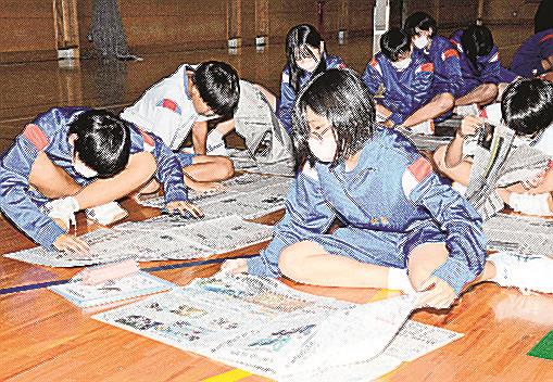 新聞教室の様子