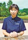 大会を振り返る小林浩美会長＝大山平原ゴルフクラブ