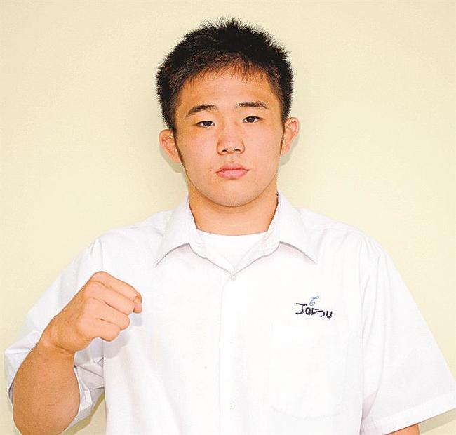 インターハイを制した小野正之助さん＝松江市内
