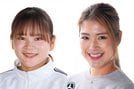 大西葵（右）と古家翔香（写真はJLPGA提供）