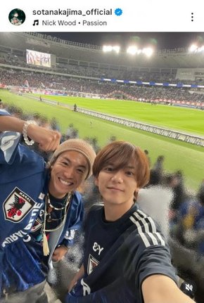 中島颯太「めちゃくちゃ叫びました」（写真はインスタグラム @sotanakajima_official より）